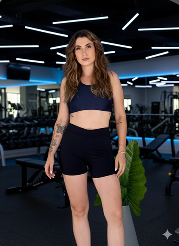 SHORT CURTO POLIAMIDA SEM BOLSO